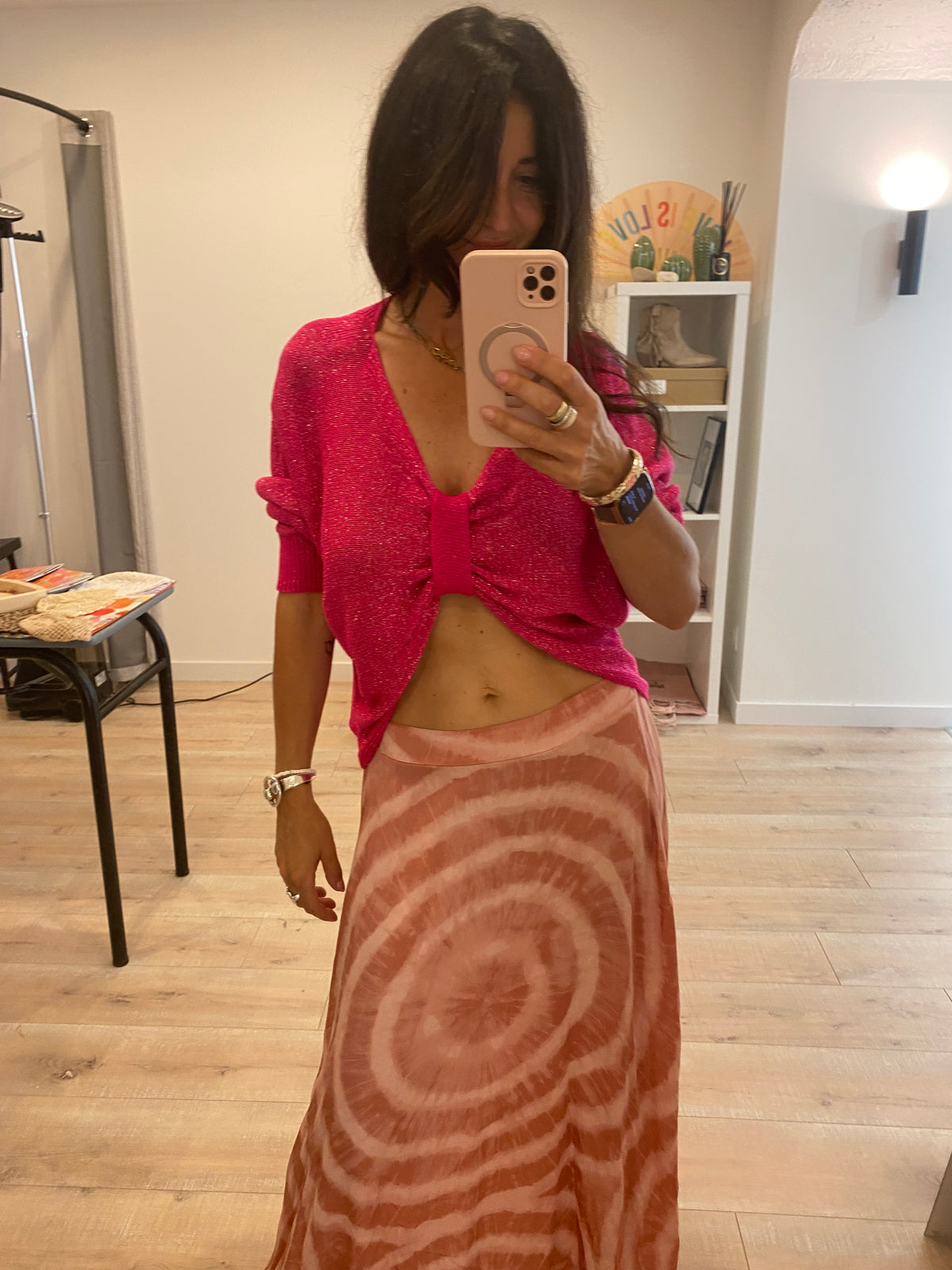 Top nœud lurex Ciao Donna - LOU