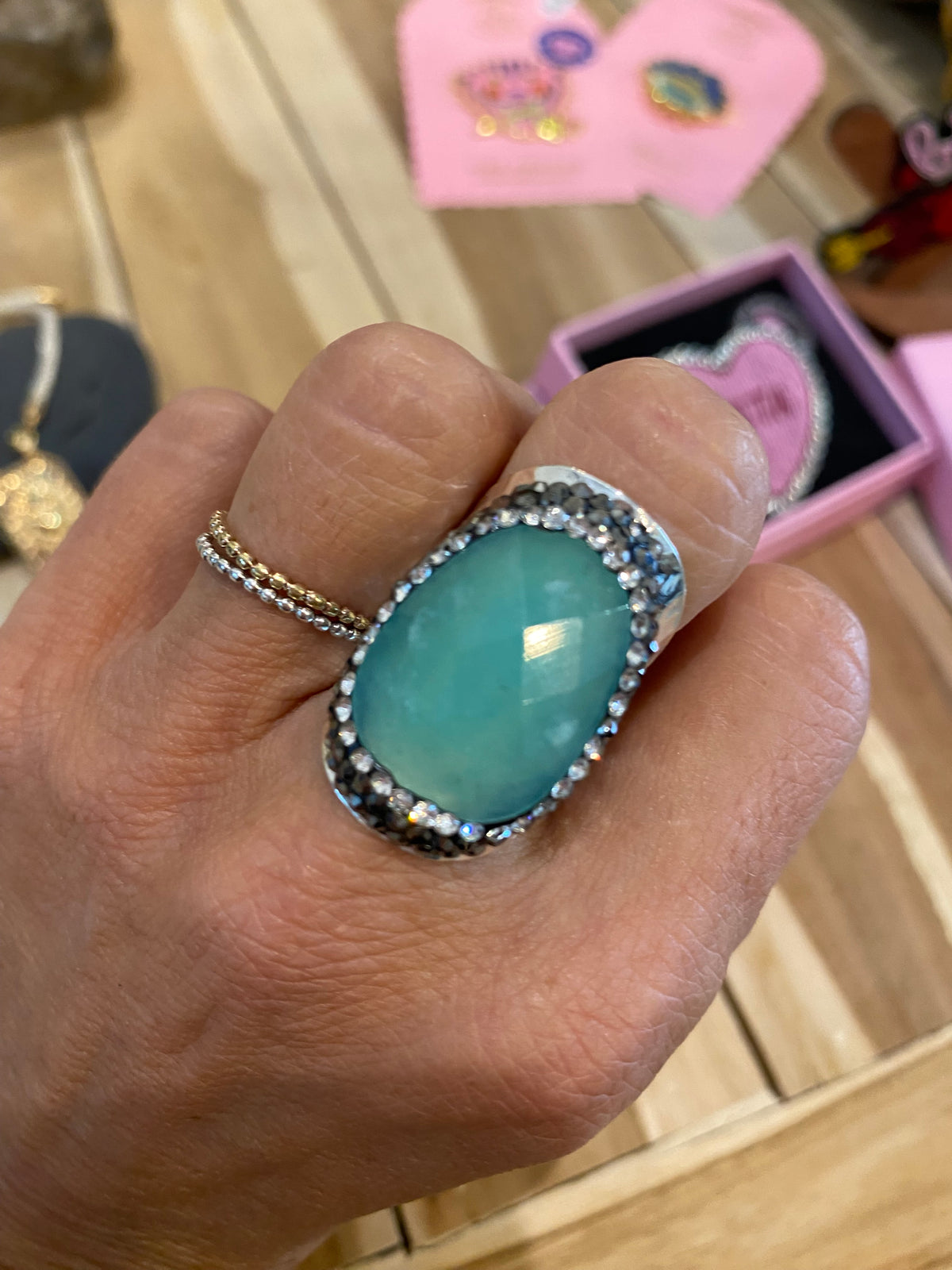 Bague Hypnochic argentée
