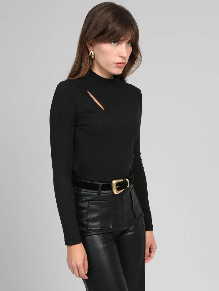 Top AMELLE noir - An'ge