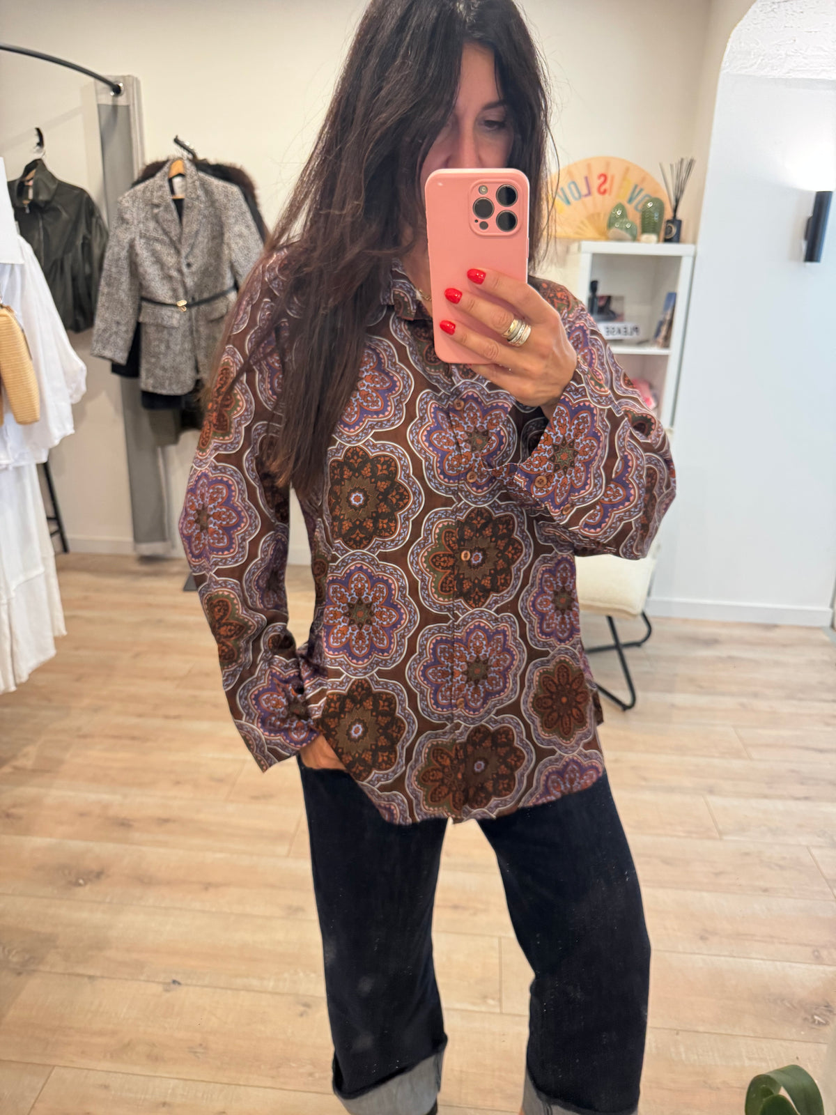 Chemise fluide imprimé - LOU