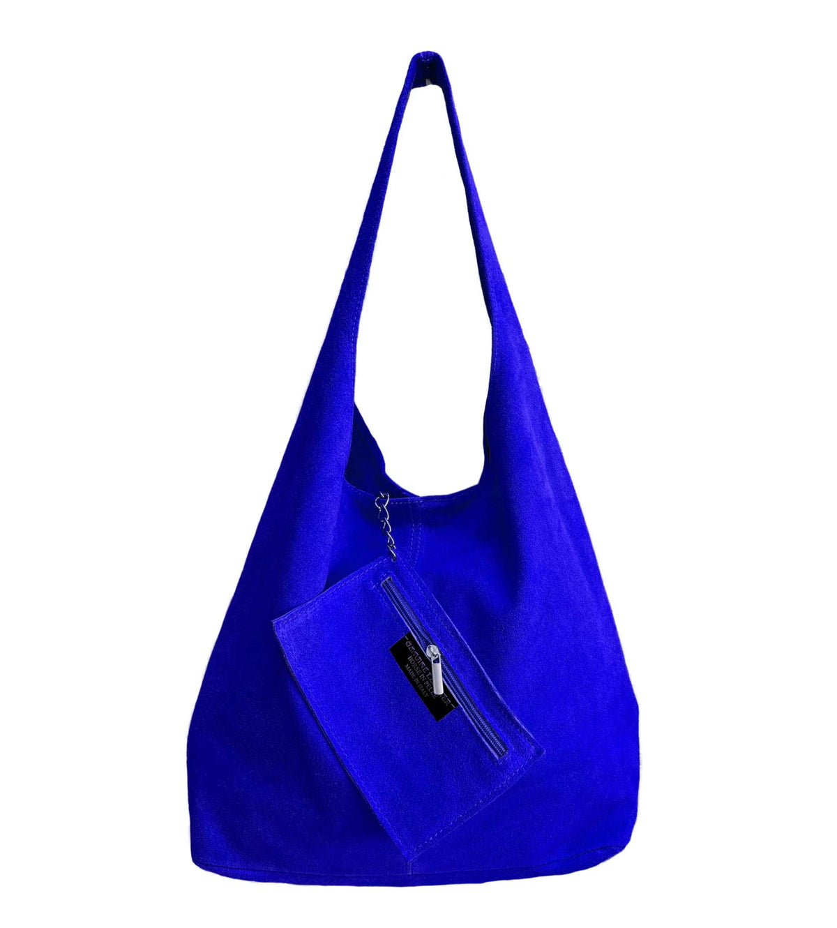Sac à bandoulière et porte monnaie en daim