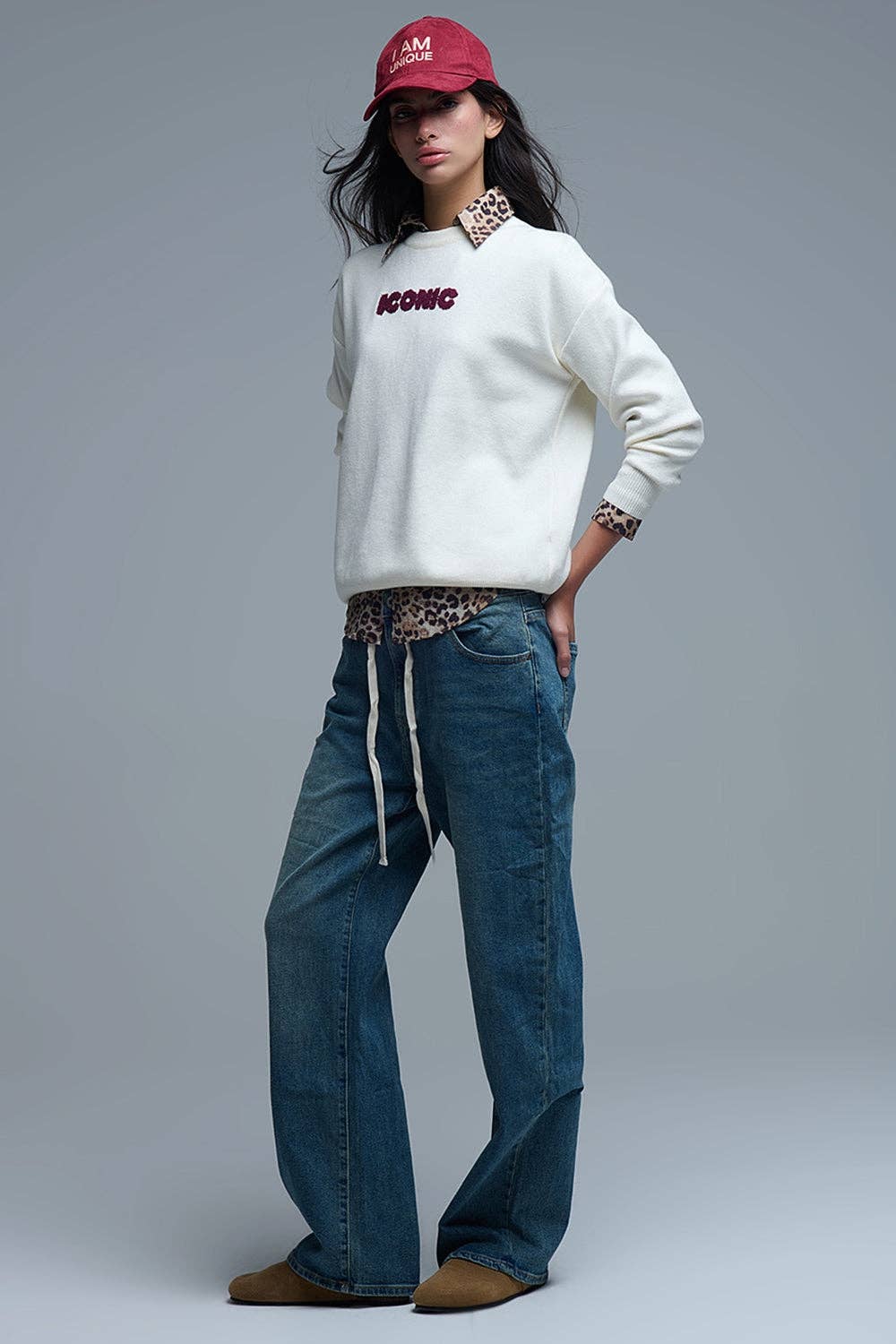 Pull ICONIC brodé - Q2