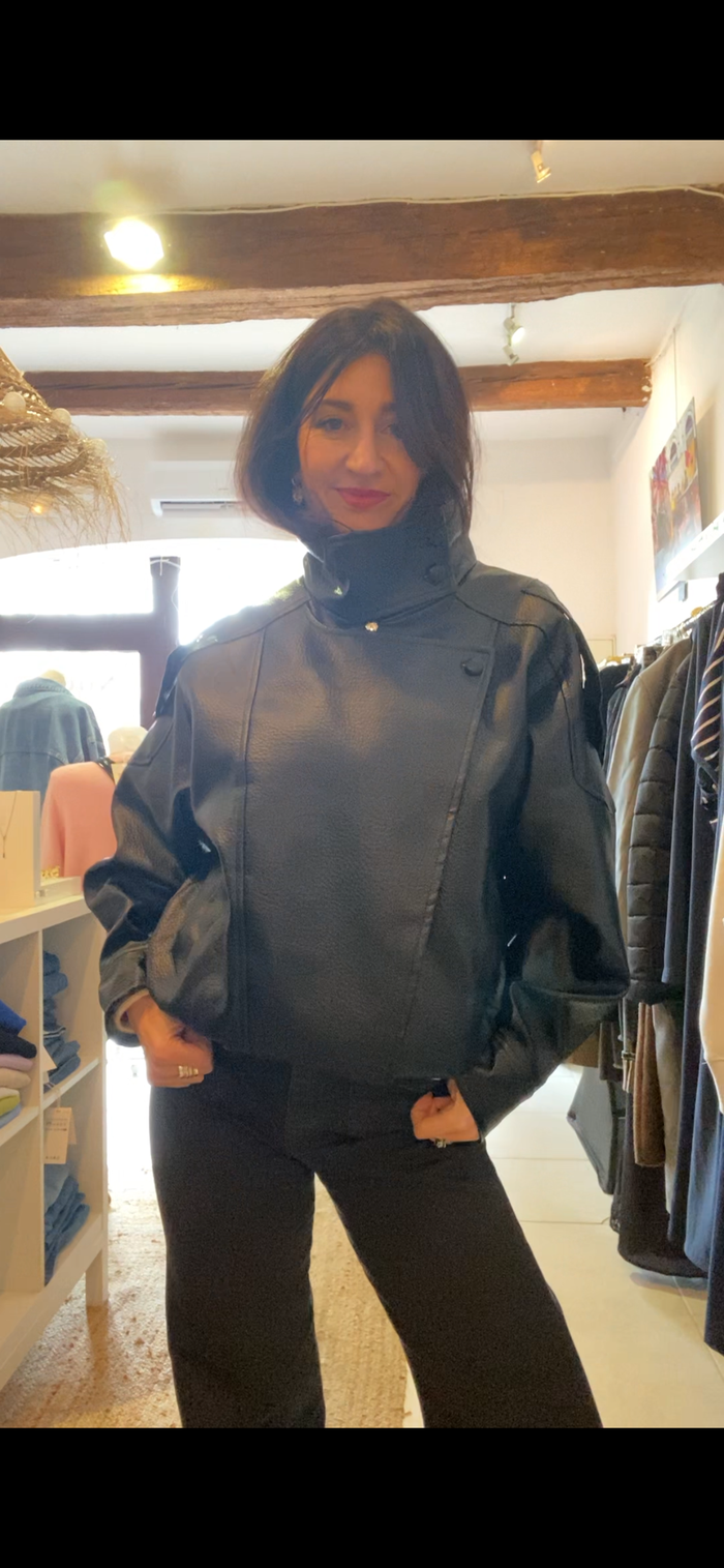 Blouson simili BoMBa - LOU