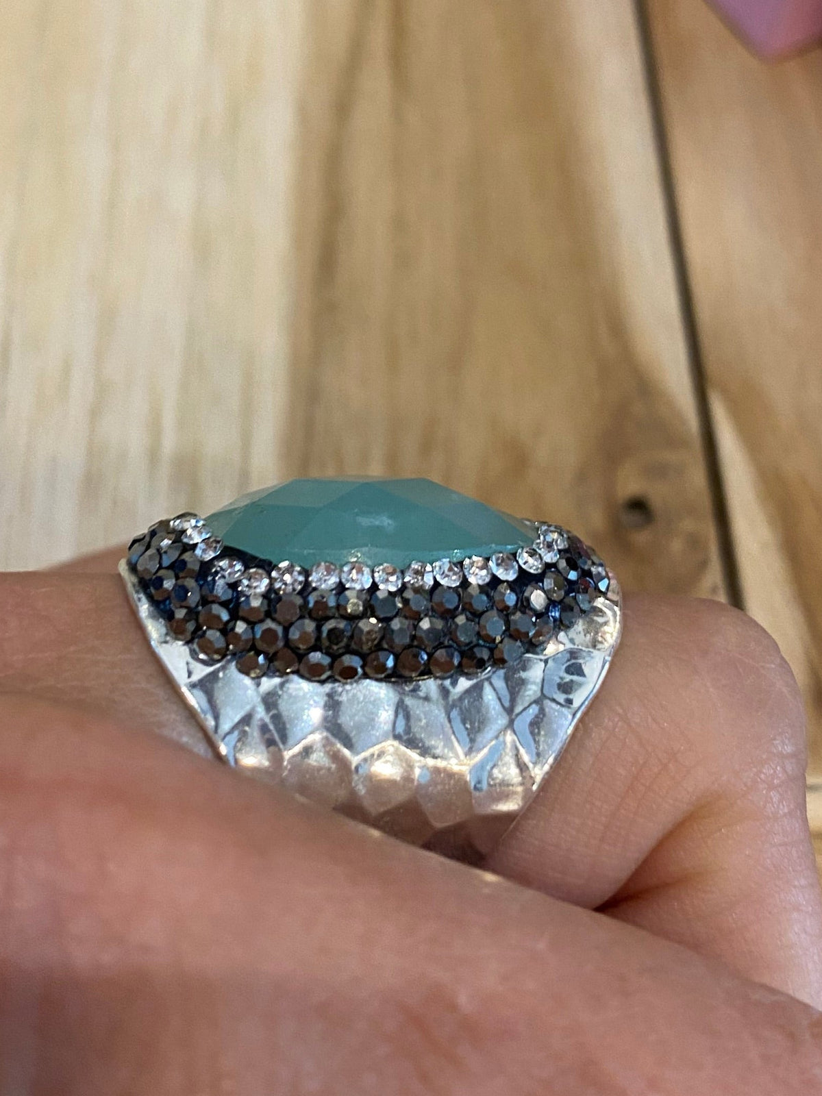 Bague Hypnochic argentée