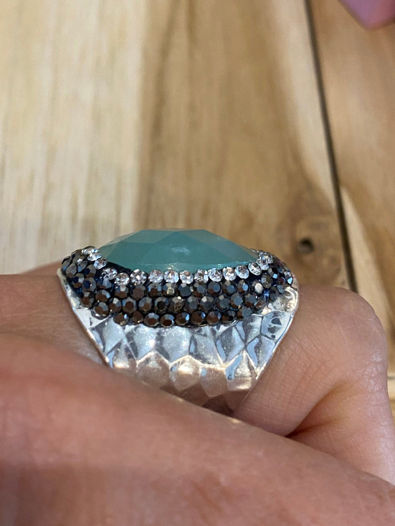 Bague Hypnochic argentée