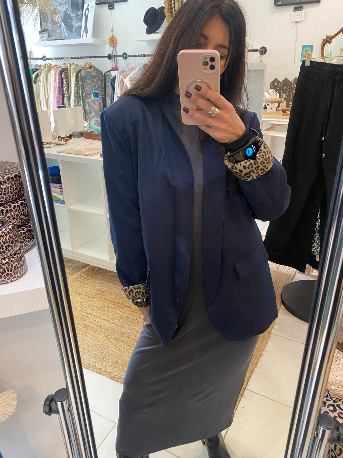 Blazer Paulette (doublure léopard) Ciao Donna - LOU