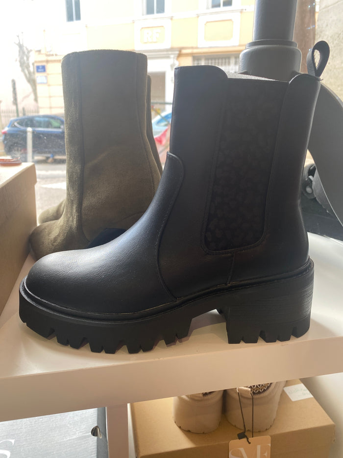 Boots noires - LOU