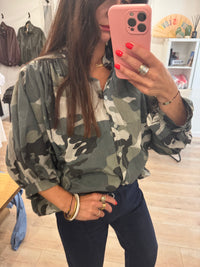 Chemise-blouse militaire - Lou