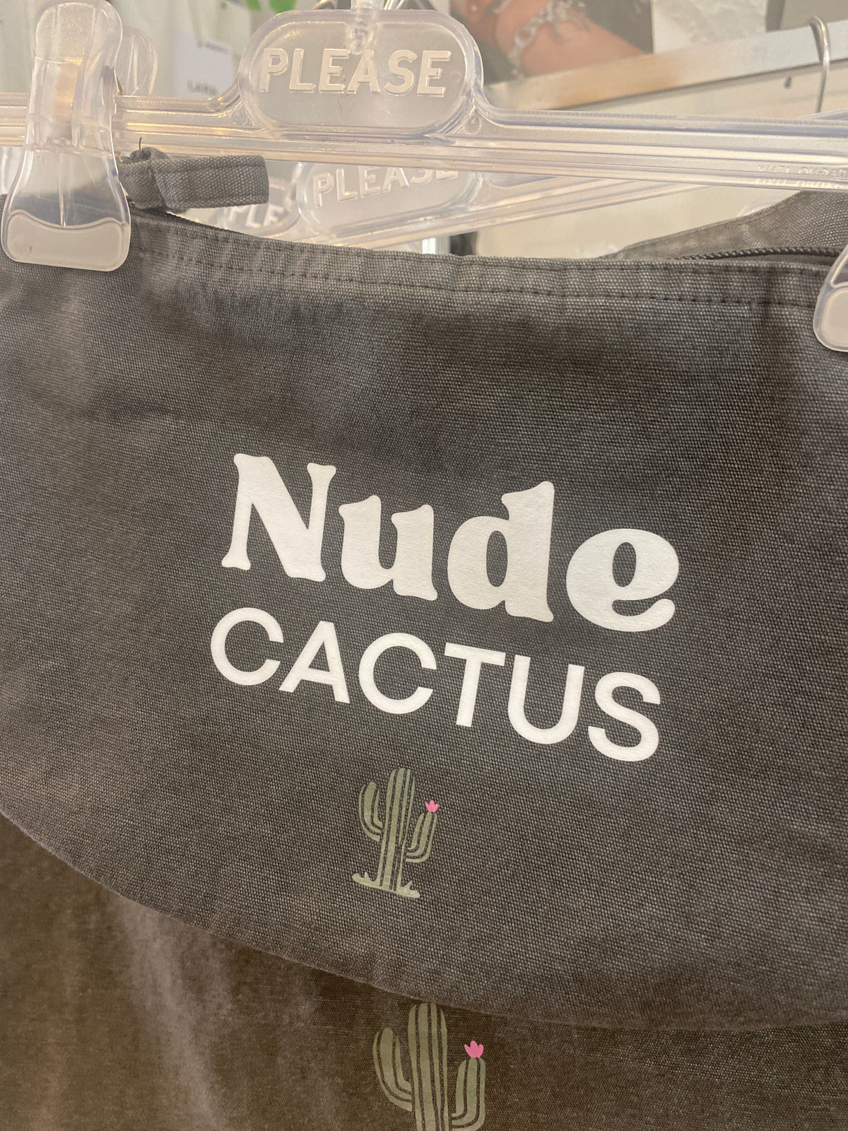 Trousse en coton NUDE CACTUS