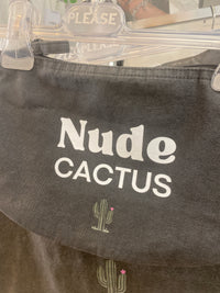 Trousse en coton NUDE CACTUS