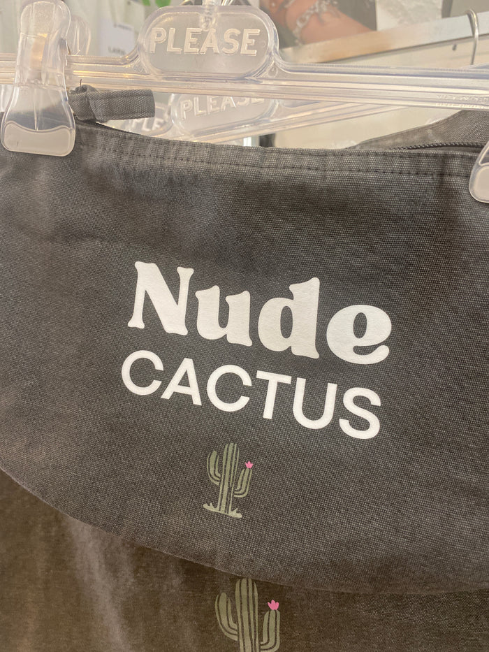 Trousse en coton NUDE CACTUS