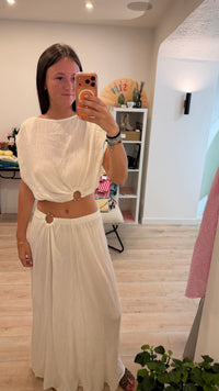 Ensemble top et jupe longue Lovik