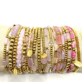 Bracelet "Rose opale" HYPNOCHIC