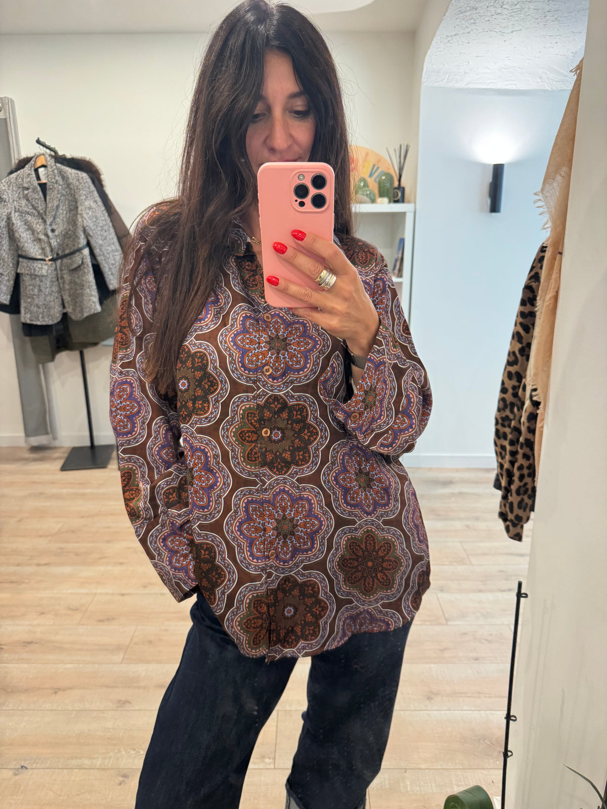 Chemise fluide imprimé - LOU
