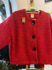 Veste NUDE CACTUS rouge