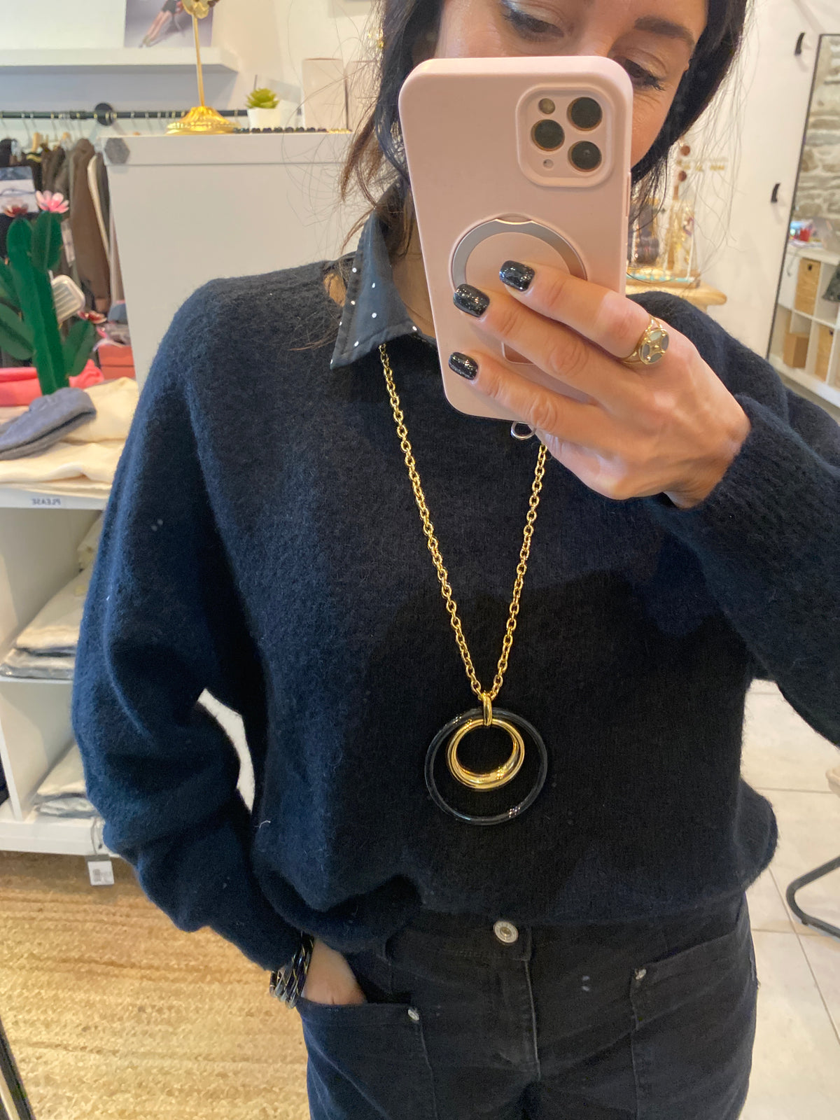 Collier triple ronds - LOU