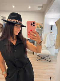 Chapeau léopard