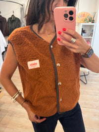 Gilet sans manche mouton NINOU