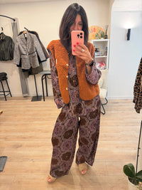 Pantalon fluide imprimé - LOU