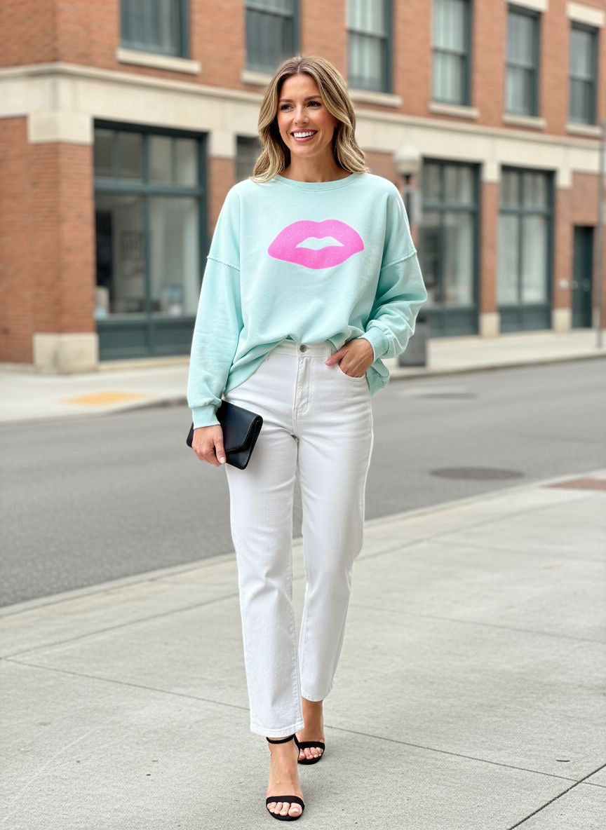 Sweat KISS Ciao Donna - LOU