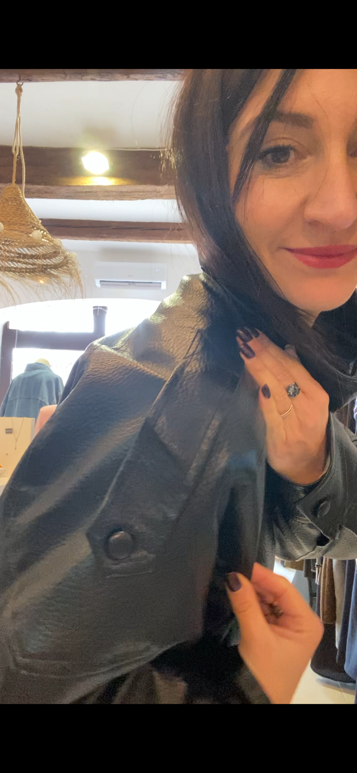 Blouson simili BoMBa - LOU