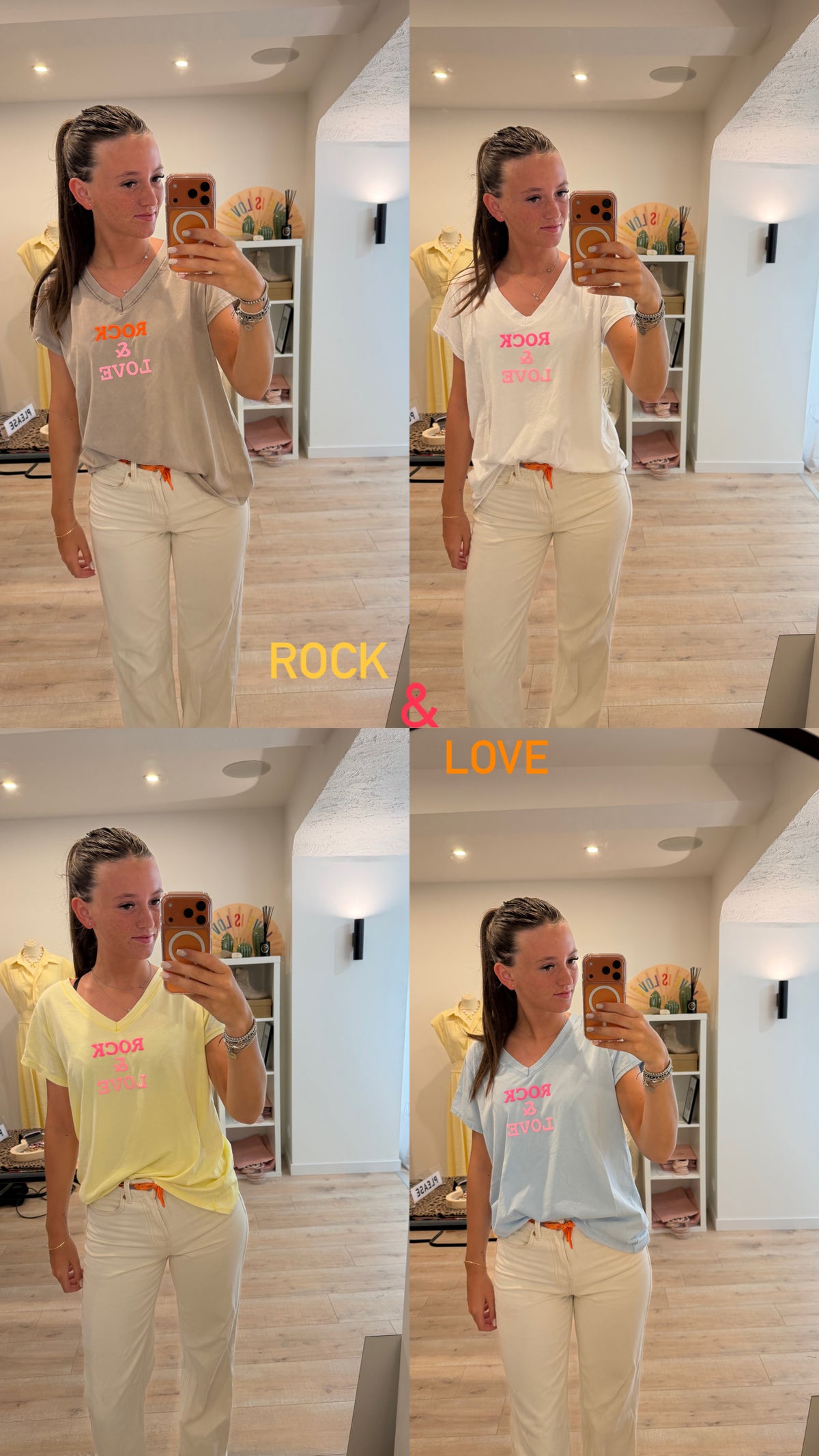 T-shirt Rock & Love - LOU