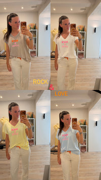 T-shirt Rock & Love - LOU