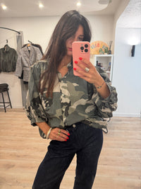 Chemise-blouse militaire - Lou