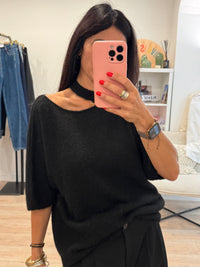 Pull col découpé Ciao Donna