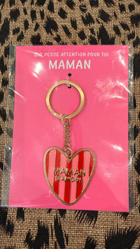 Porte-clefs Maman d'Amour