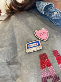 Broche Cassette 80'