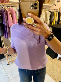 Petit pull tout doux manches courtes - NINOU
