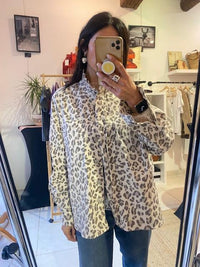 Veste /surchemise INTUITION Léopard - LOU