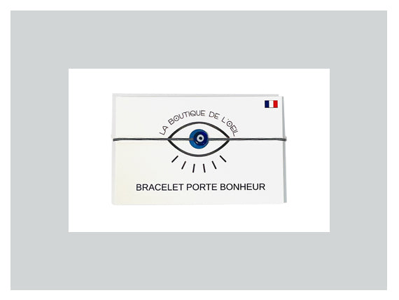 Bracelet oeil LIZA noir