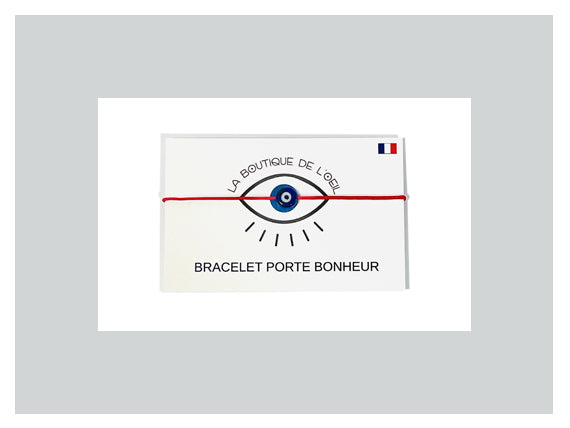 Bracelet oeil LIZA rouge