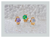 Bague Elizio dorée - NOA KIS