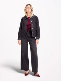 Veste VANNY STRASS carbone - F.A.M