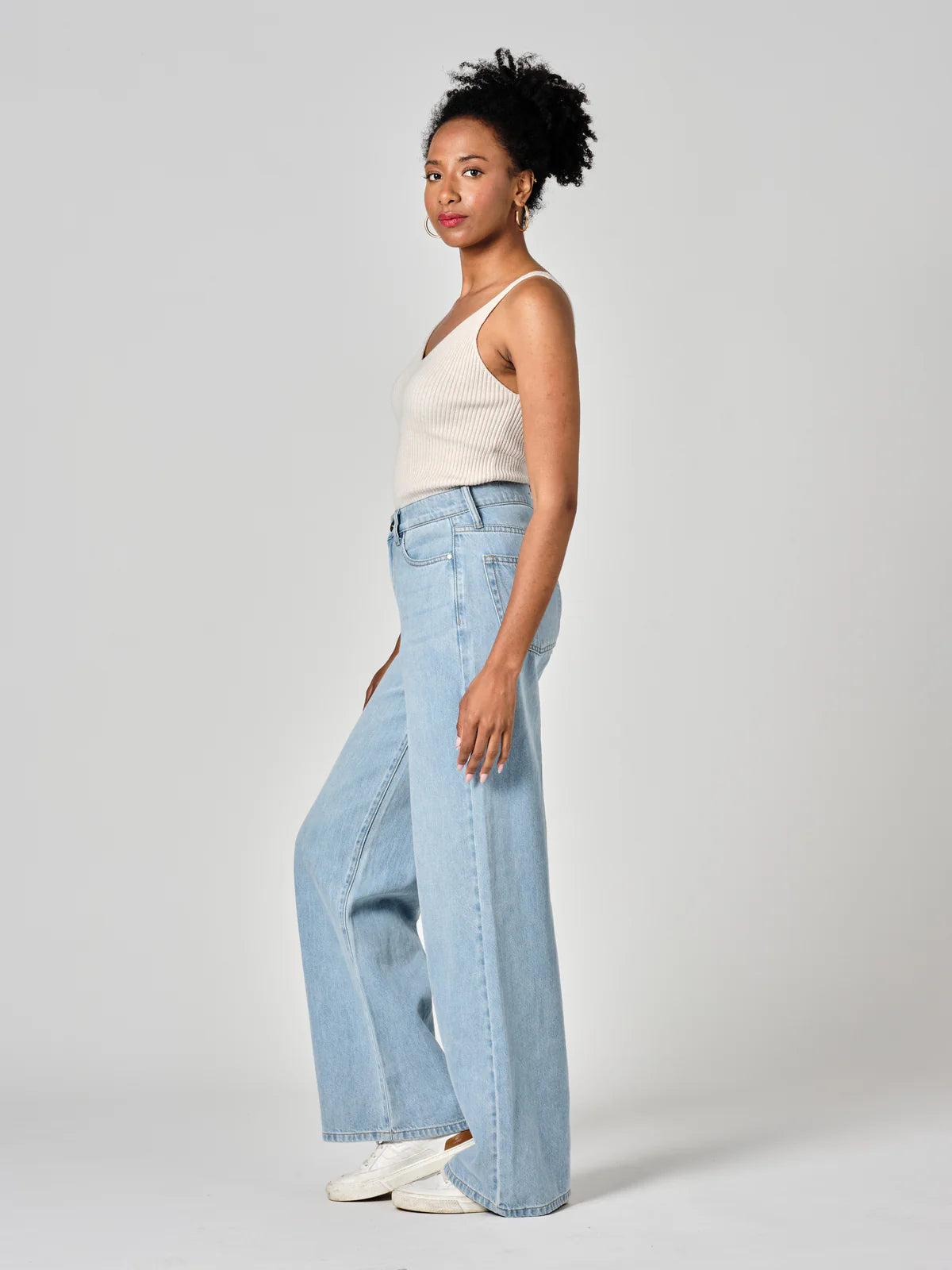 Jean FLORA taille haute bleu- F.A.M