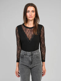 Top ADALIDA noir - An'ge