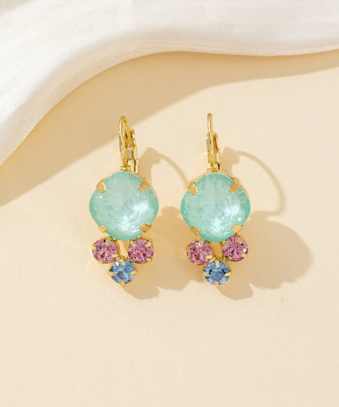 Boucles d’oreilles turquoise