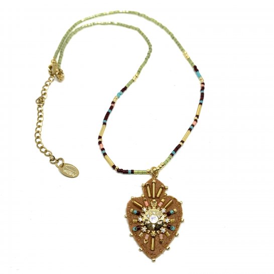 Collier JULIA (coeur ex-voto)