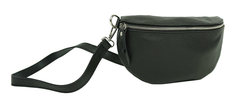 Sac banane en cuir Léana