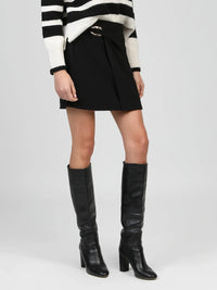 Jupe courte Gustine noir - An'ge