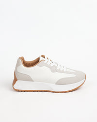 Baskets basses blanches