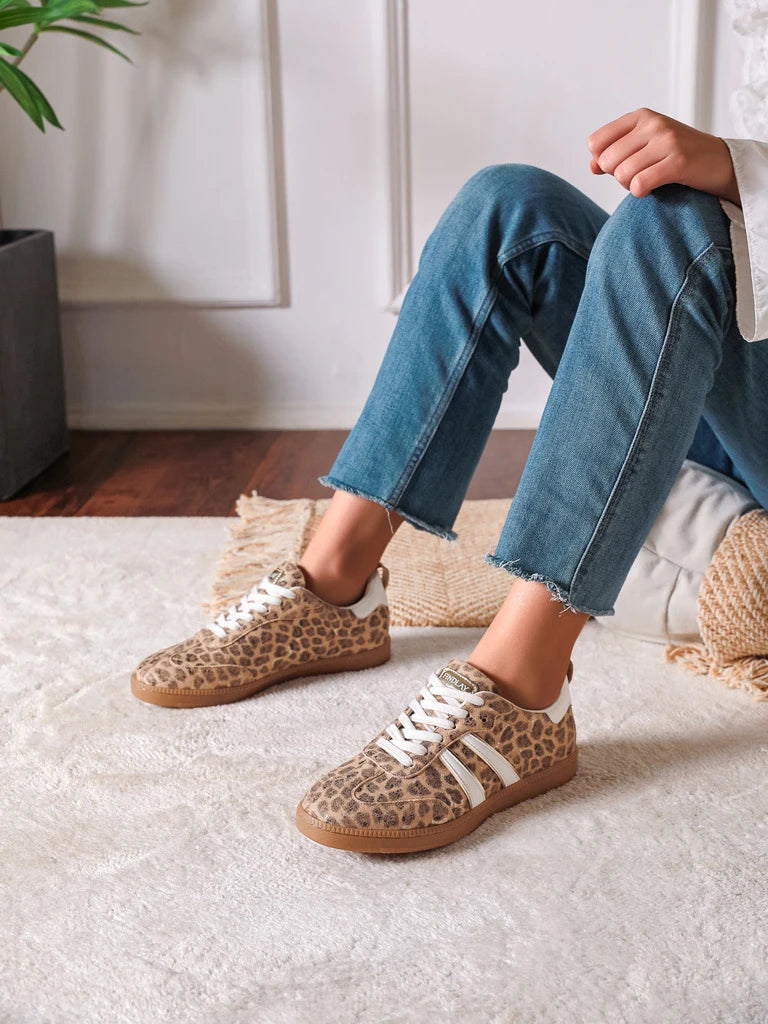 Baskets Léopard