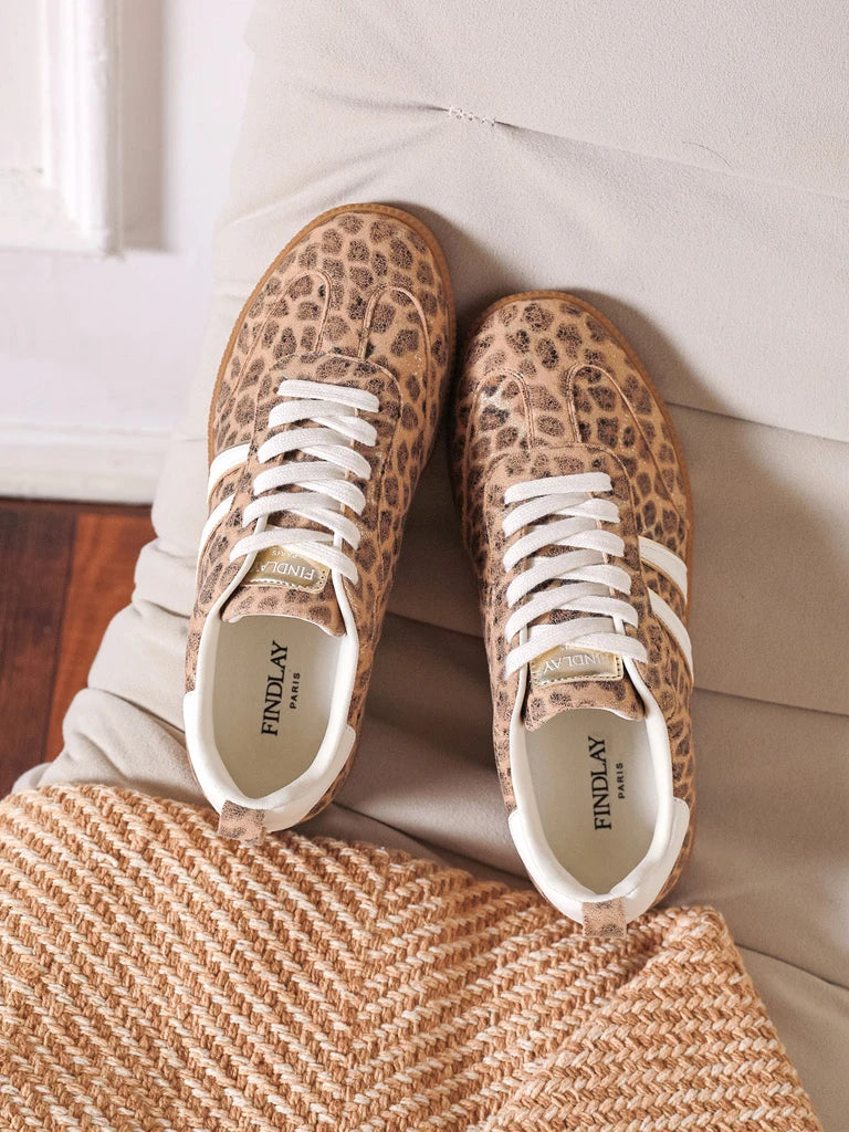 Baskets Léopard