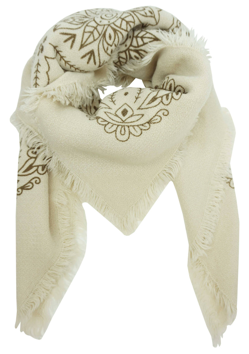 Foulard carré imprimé bandana