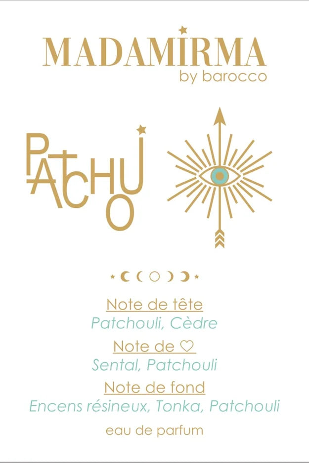 Eau de Parfum PATCHOU - MADAMIRMA