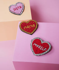 Broche Sista - Broderie Fait Main Cannetille