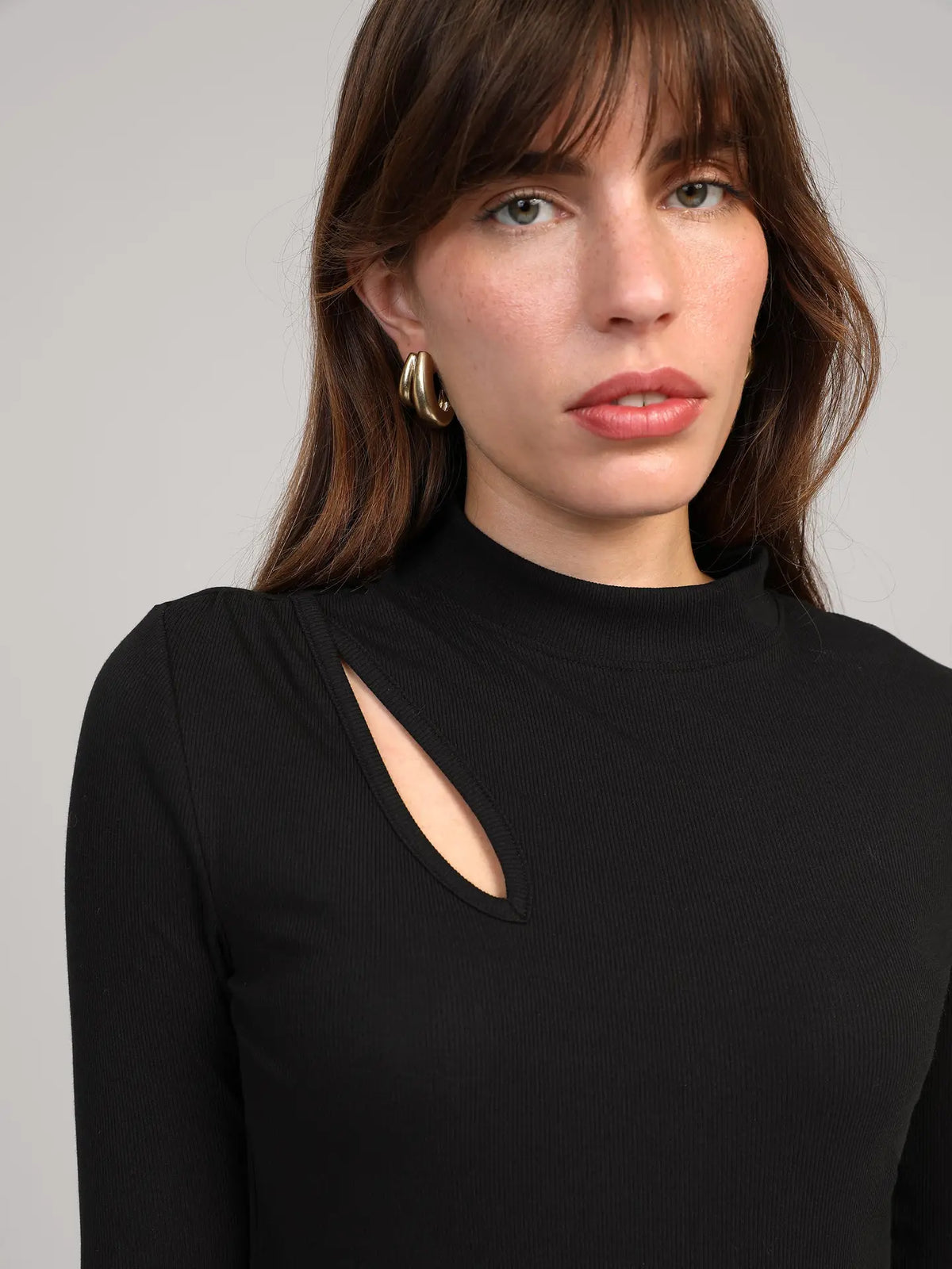 Top AMELLE noir - An'ge